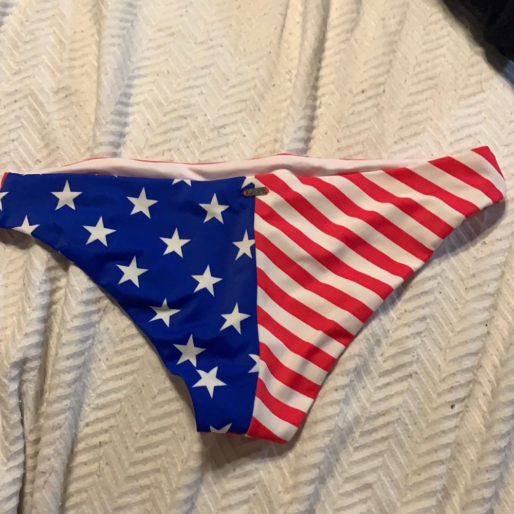 Pink VS red white and blue cheeky bottoms